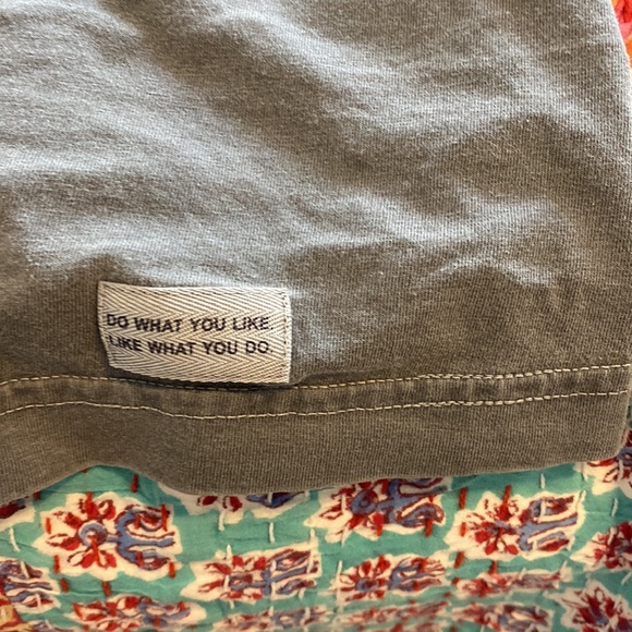 rare life is good so what you like like what you do grey/purple long sleeve tee - Picture 3 of 3